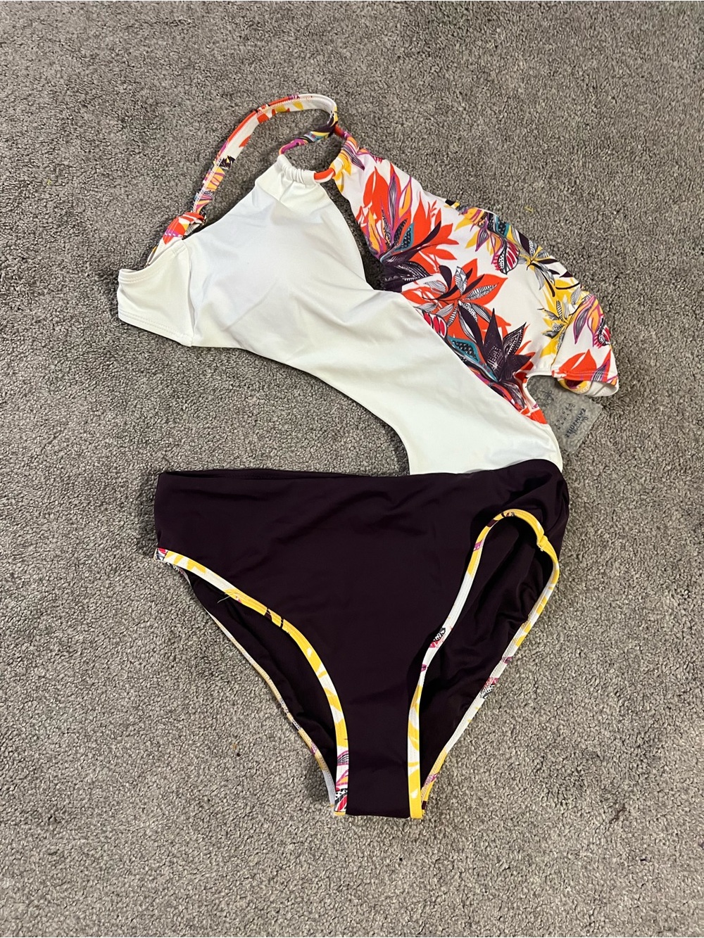 Ashley Graham x Swimsuits For All One Piece Cutout Swimsuit Size 8 NWT